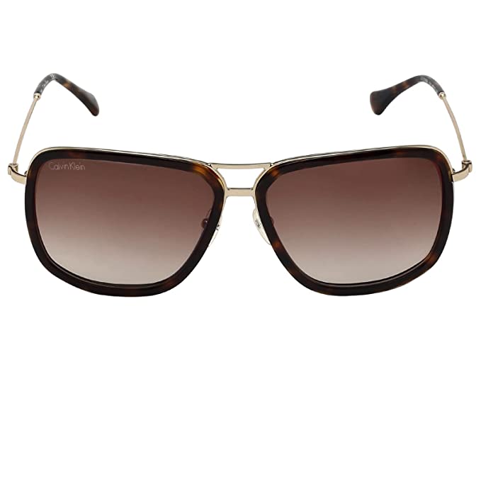 Calvin Klein Gradient Square Men's Sunglasses - ( CK 1216A 214 62 S |62| Brown Color Lens ) - Image 2