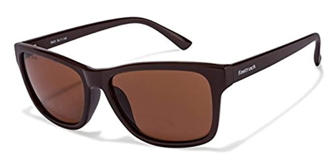 fast Men's Square Sunglasses Brown Frame, Brown Lens -Pack of 1 - Image 2