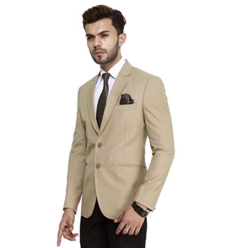 Men's Slim Fit Single Breasted Blazer - Image 3