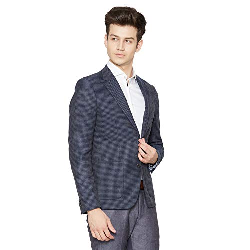 Mens Navy Blue Blazers - Image 3