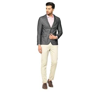 Stylish Men's Urban Notch Lapel Slim Fit Blazer-UJ Quest