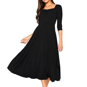 ILLI  Women's A-LINE MIDI & Maxi Dress