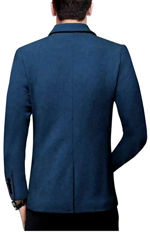 Men's Party Slim Fit Single Breasted Blazer - Image 3