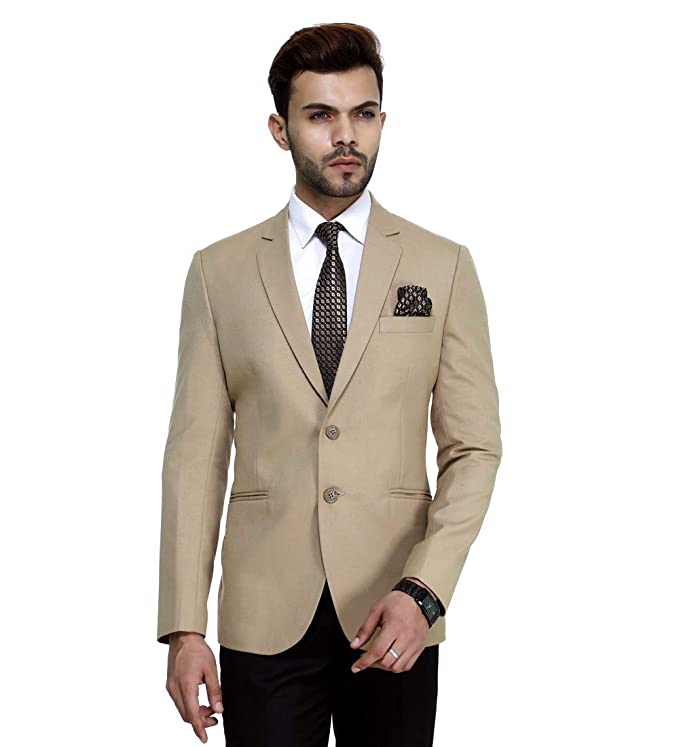 Men's Slim Fit Single Breasted Blazer