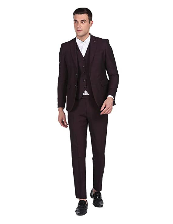 Men Business Suit Pants Set - Image 2