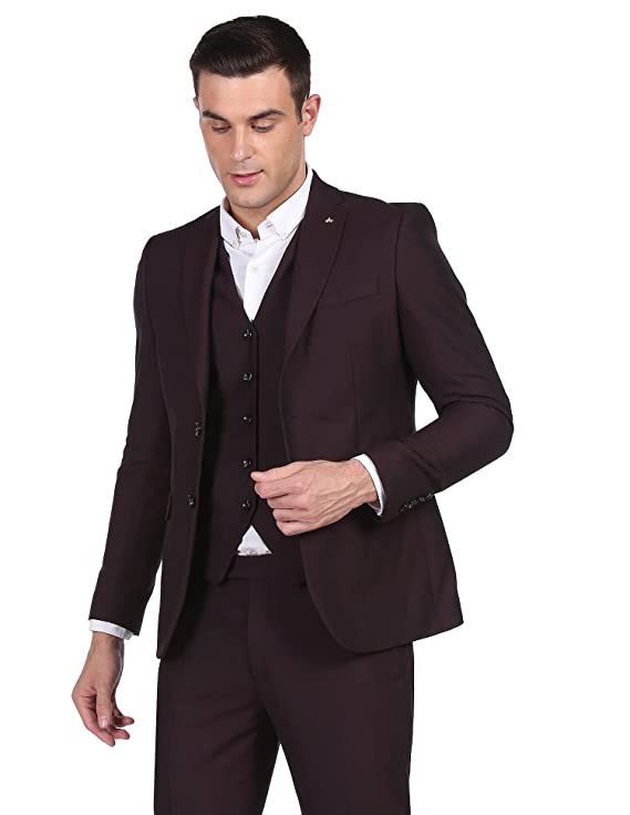 Men Business Suit Pants Set