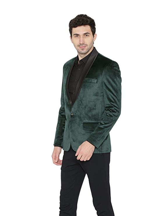 Men's Regular Fit Tuxedo Blazer - Image 2
