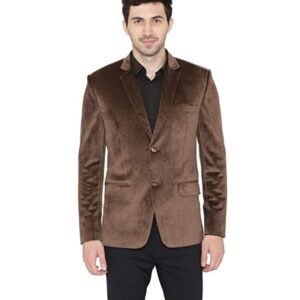 Men's Regular Fit Notched Lapel Blazer