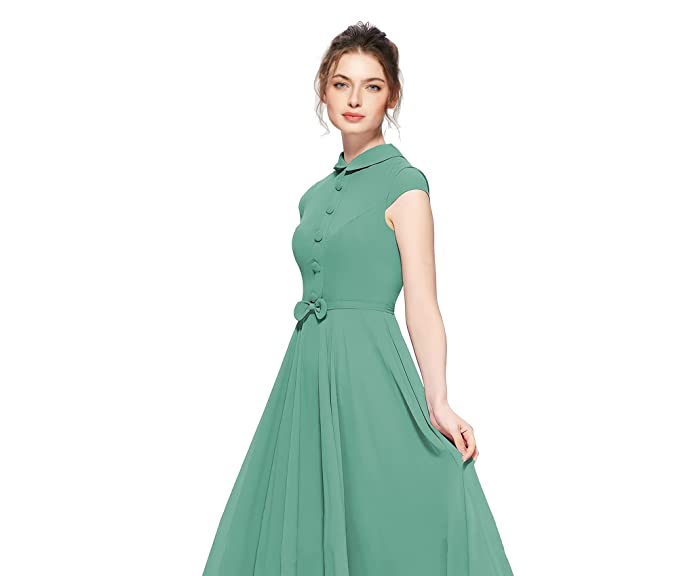 Women's A-Line Maxi Dress - Image 4