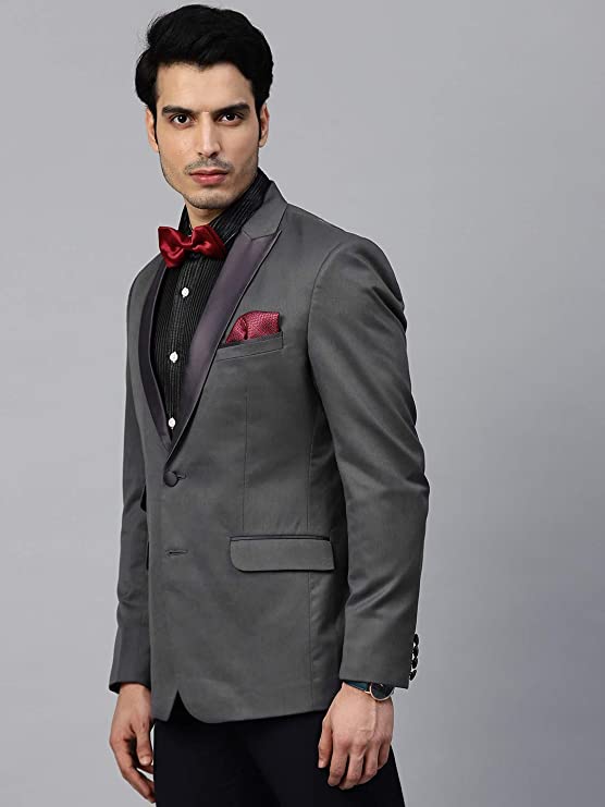 Men's Slim Fit Casual Blazer - Image 2