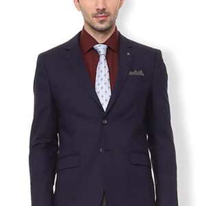 Heusen Men's Notch Lapel Slim fit Blazer