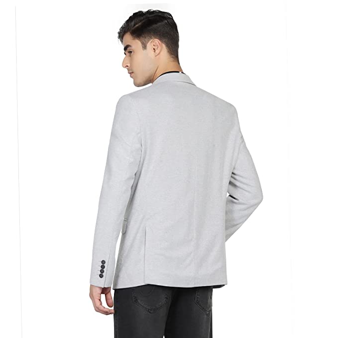 Stylish Men's Casual Notch Lapel Slim Fit Blazer-EJ-SO-BEN2 - Image 3