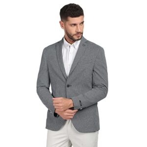 Stylish Structured Polyester Cotton Slim Fit Mens Casual Wear Jacket