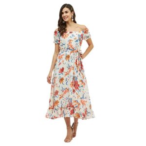 Women's Polyester A-Line Maxi Dress