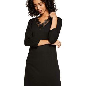 MODA Women's Synthetic A-Line Knee-Length Dress