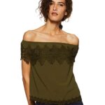 MODA Women's Plain Regular Fit Top