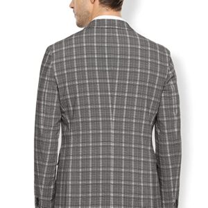 Heusen Sport Men's Notch Lapel Slim fit Blazer (VSBZWSLFW57318_Grey_40)